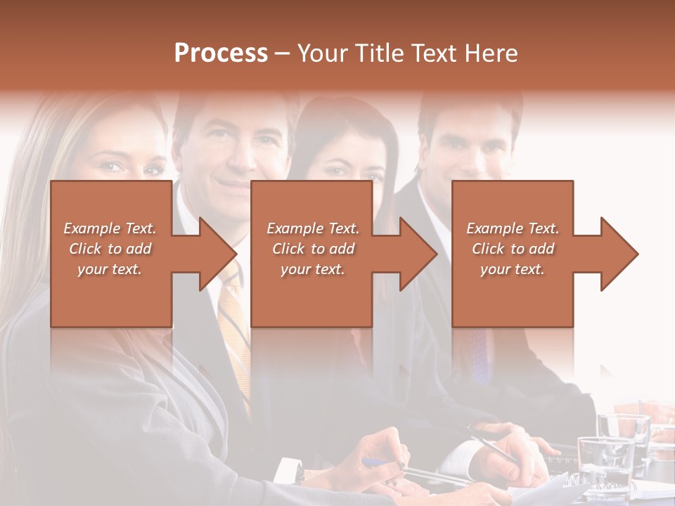 Career Workplace Businesswoman PowerPoint Template