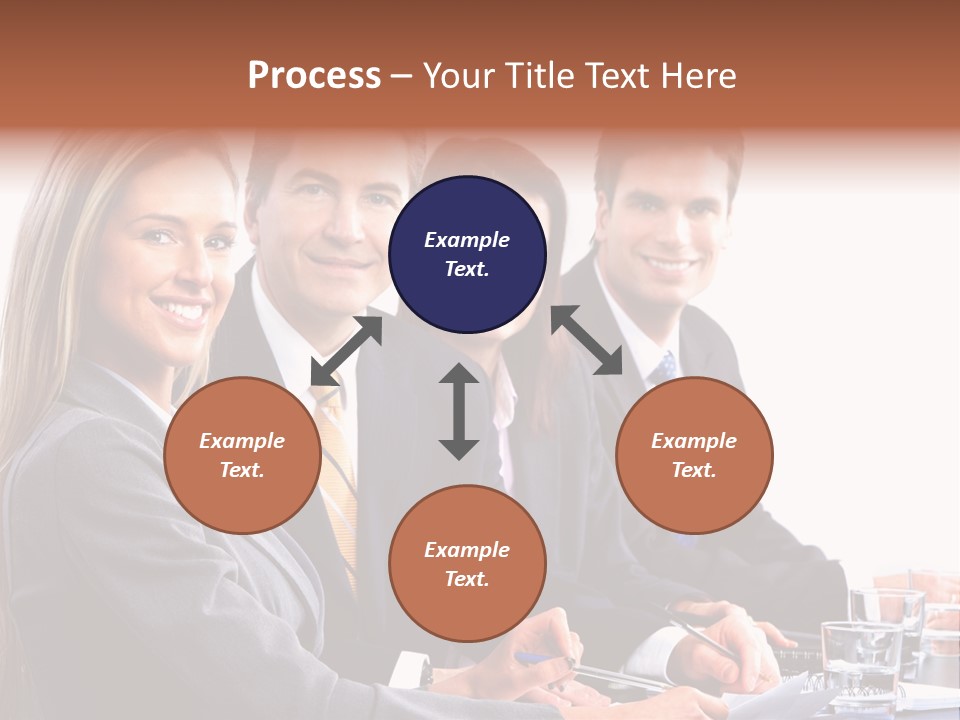 Career Workplace Businesswoman PowerPoint Template