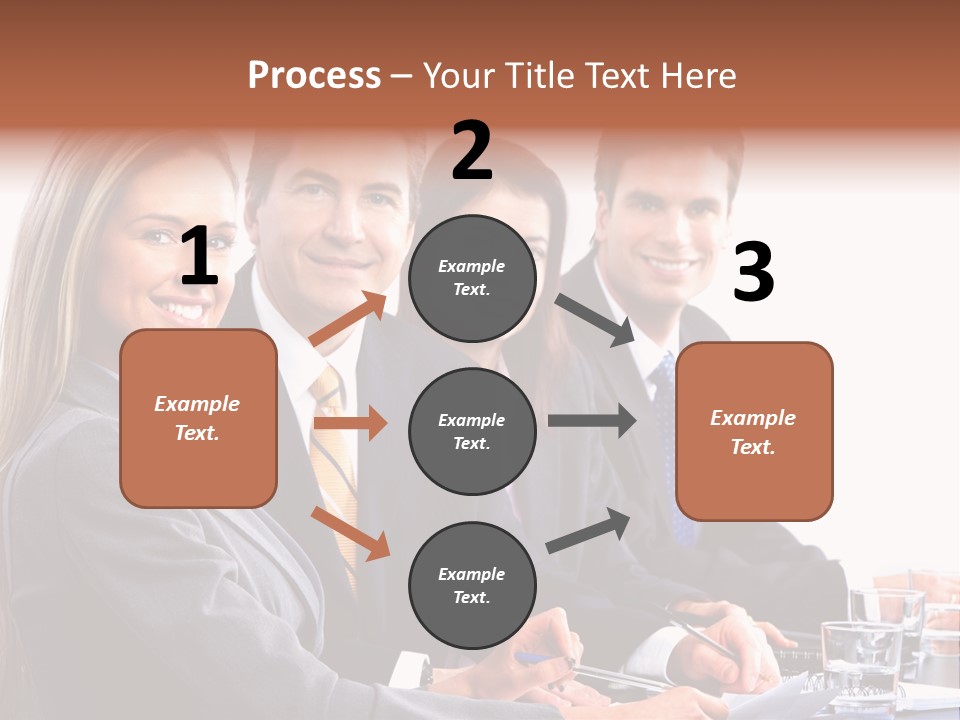 Career Workplace Businesswoman PowerPoint Template