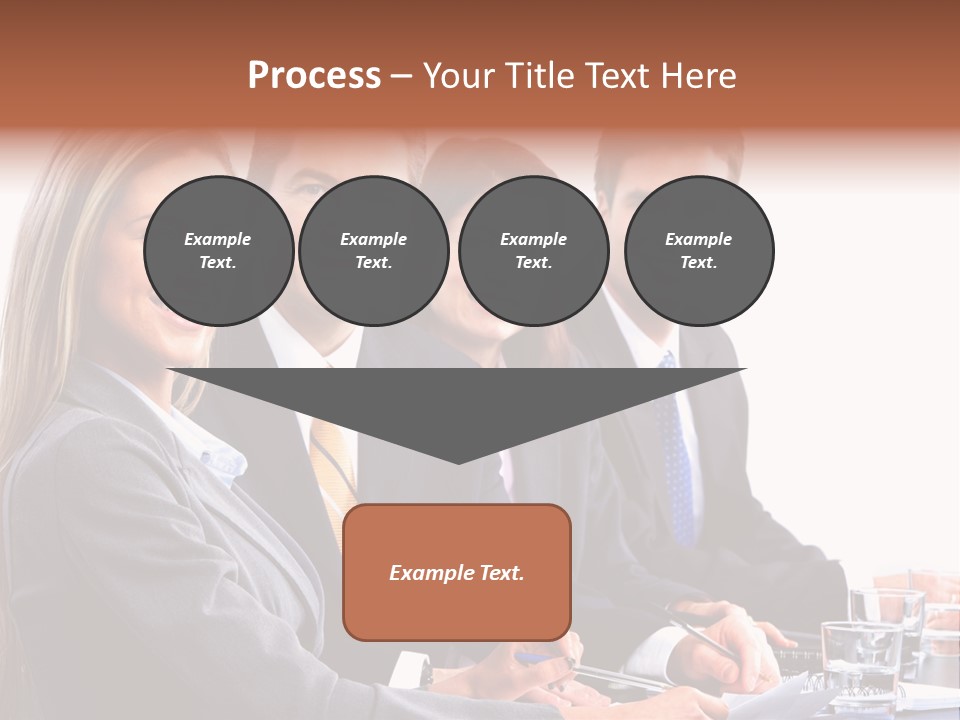 Career Workplace Businesswoman PowerPoint Template