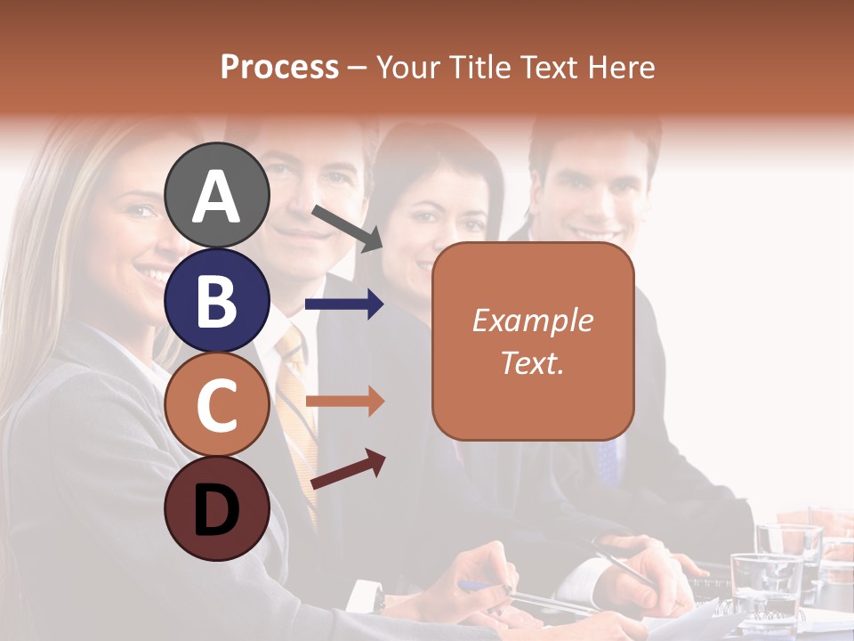 Career Workplace Businesswoman PowerPoint Template