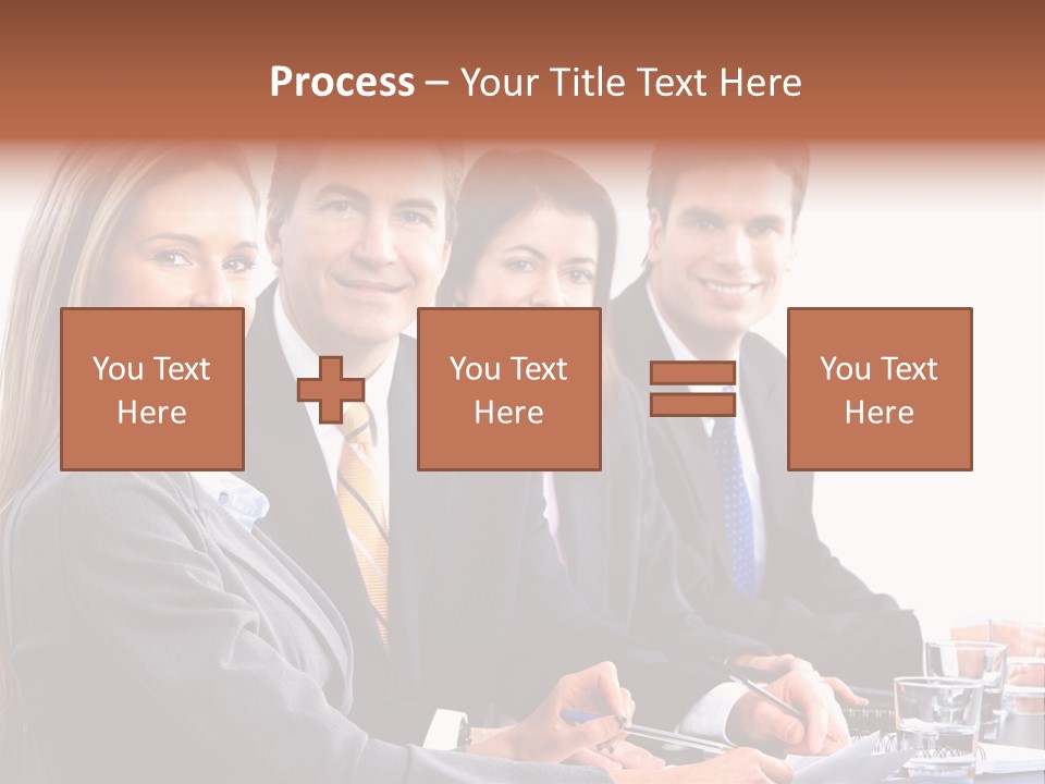 Career Workplace Businesswoman PowerPoint Template