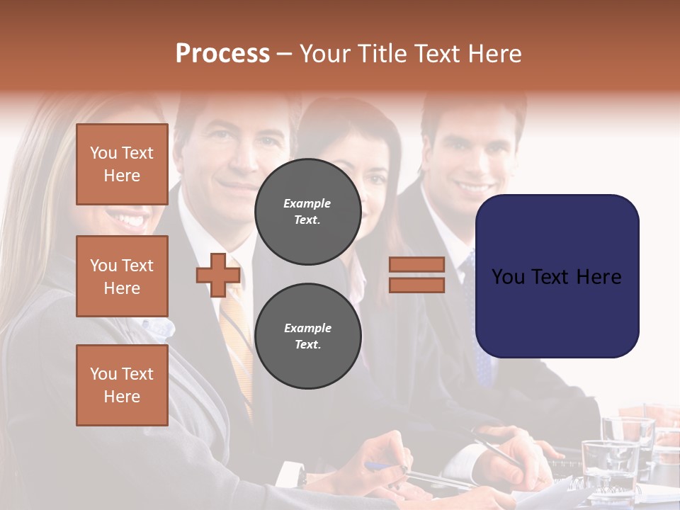 Career Workplace Businesswoman PowerPoint Template