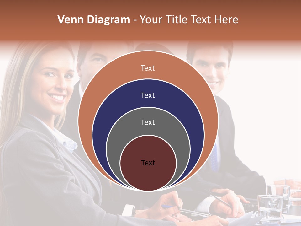 Career Workplace Businesswoman PowerPoint Template