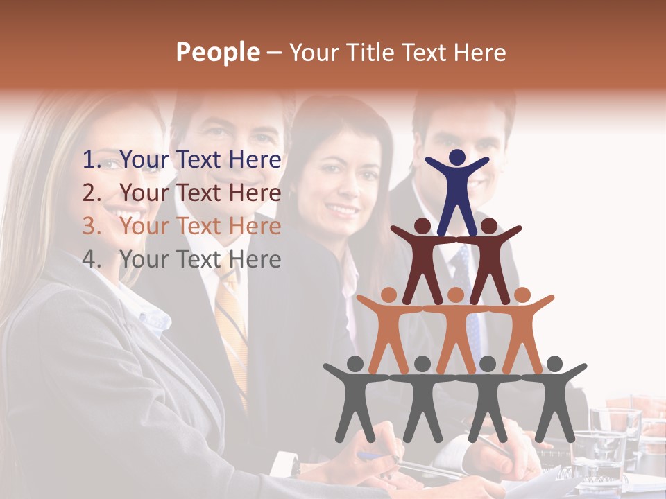 Career Workplace Businesswoman PowerPoint Template