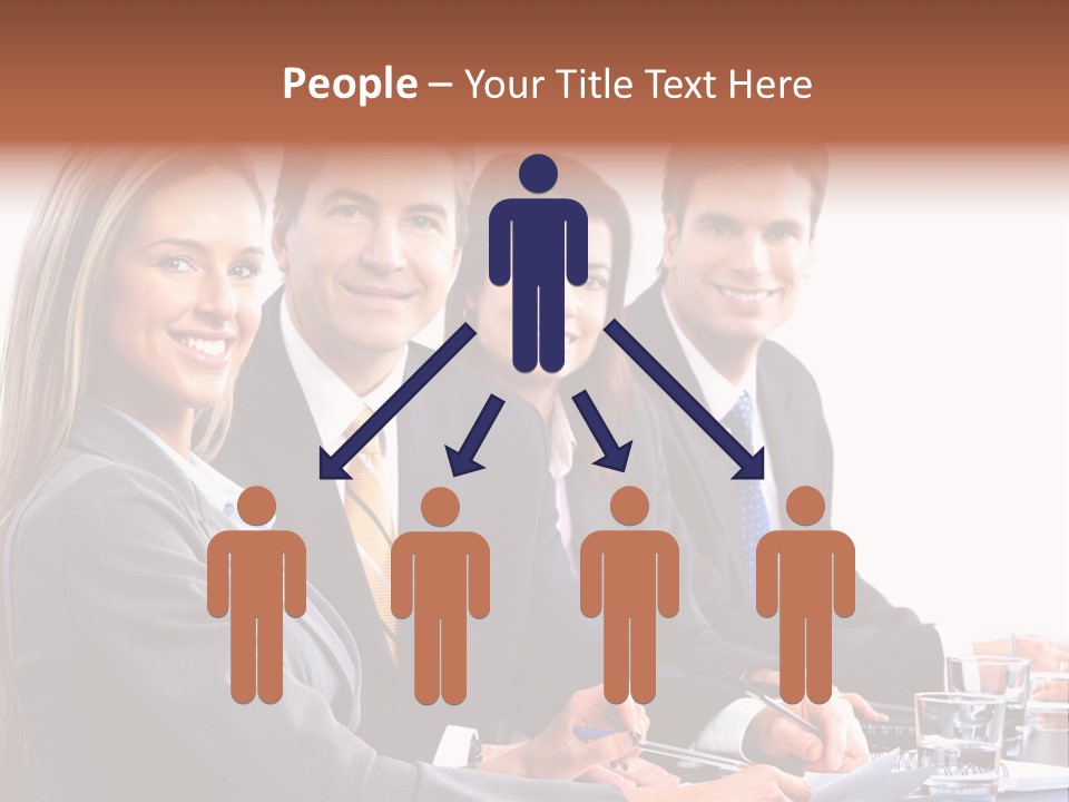 Career Workplace Businesswoman PowerPoint Template