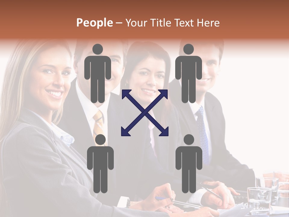 Career Workplace Businesswoman PowerPoint Template