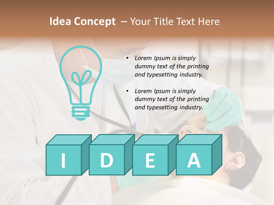 Medicine Woman Female PowerPoint Template