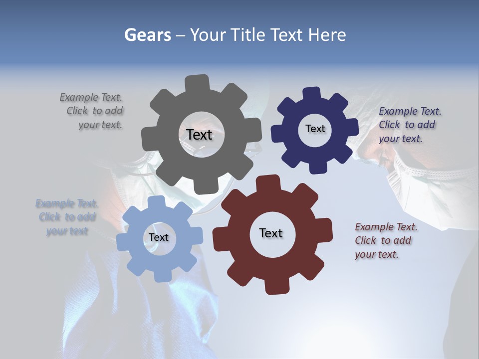 Stethoscope Job Sickness PowerPoint Template
