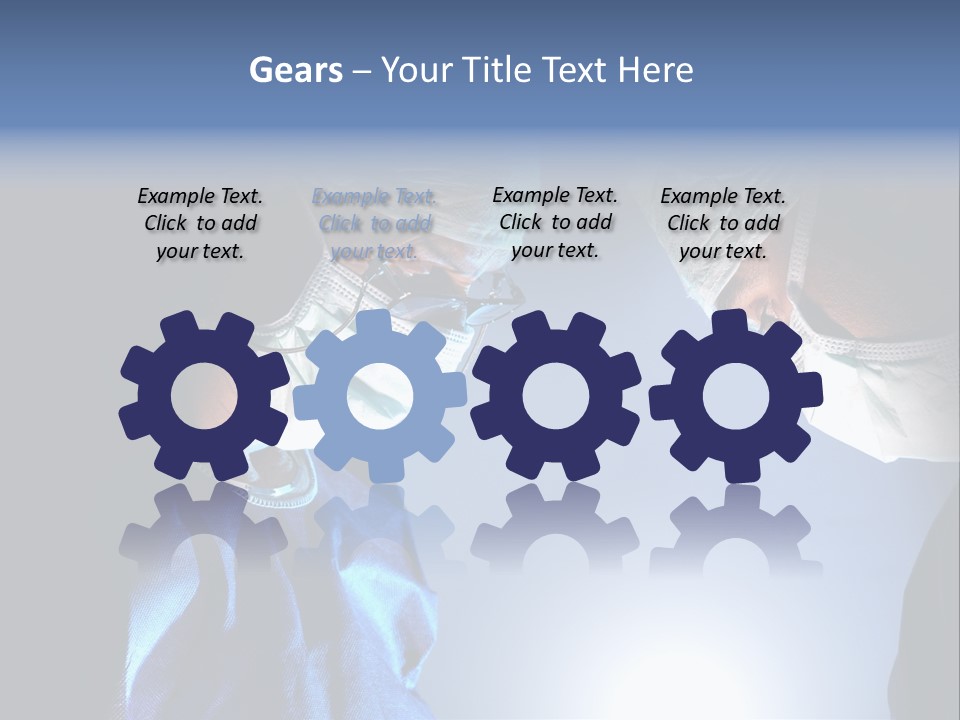 Stethoscope Job Sickness PowerPoint Template