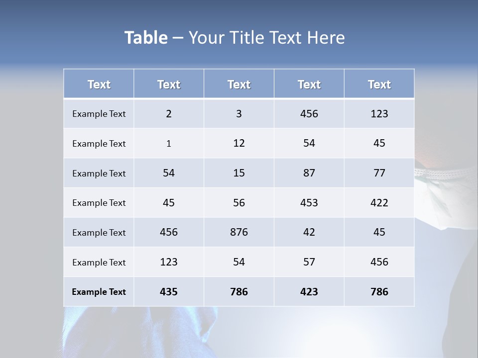 Stethoscope Job Sickness PowerPoint Template
