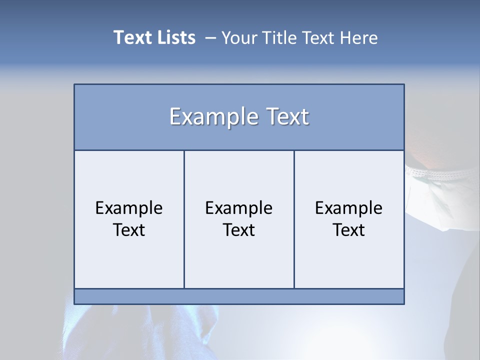 Stethoscope Job Sickness PowerPoint Template