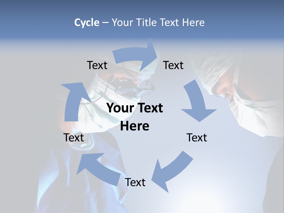 Stethoscope Job Sickness PowerPoint Template