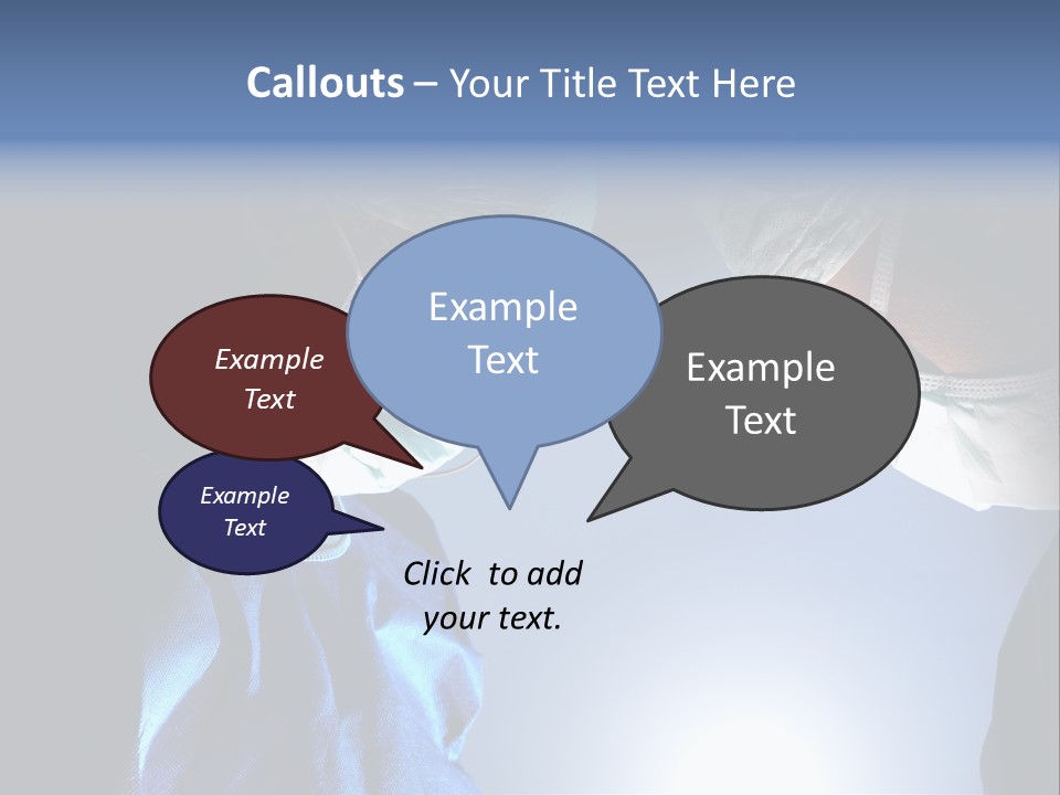 Stethoscope Job Sickness PowerPoint Template