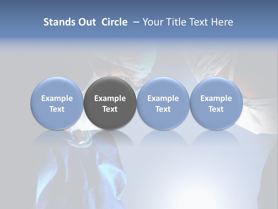 Stethoscope Job Sickness PowerPoint Template