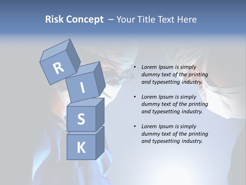 Stethoscope Job Sickness PowerPoint Template