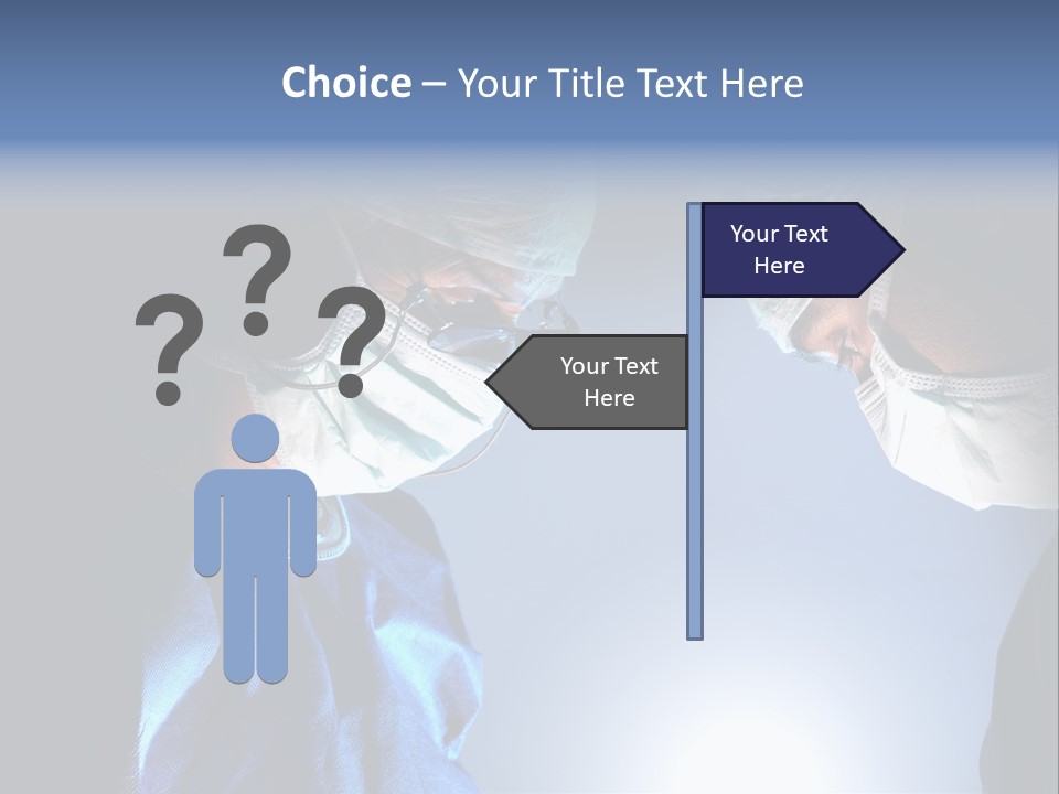 Stethoscope Job Sickness PowerPoint Template