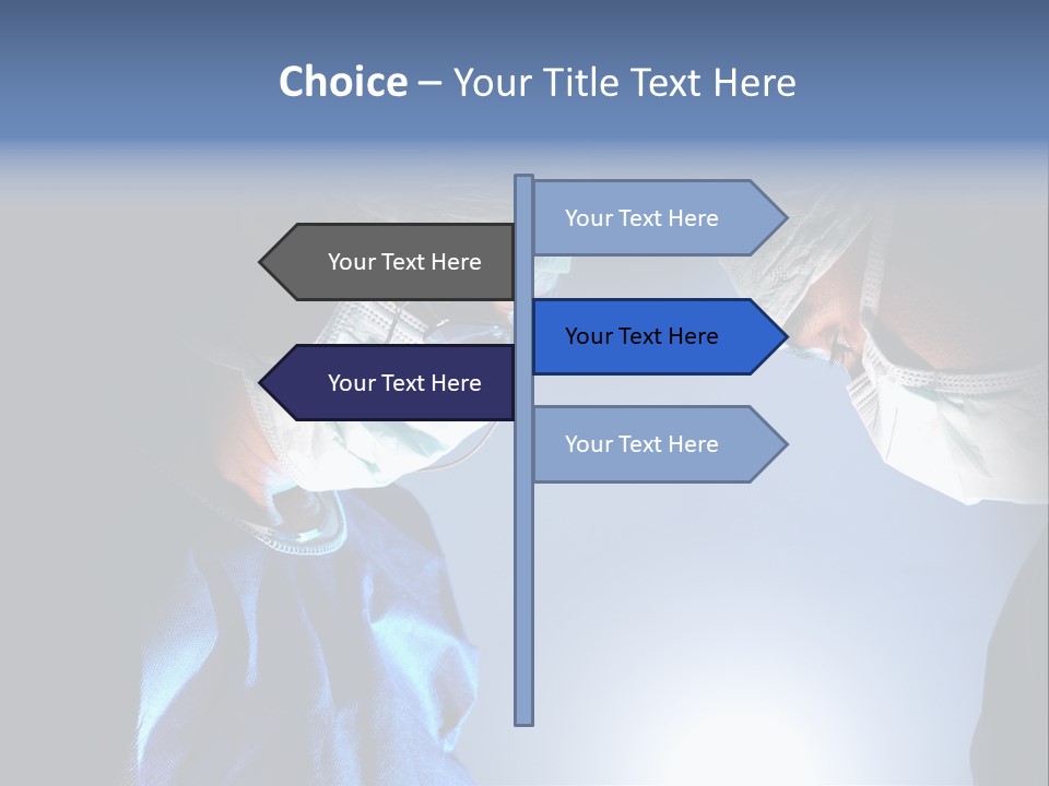Stethoscope Job Sickness PowerPoint Template