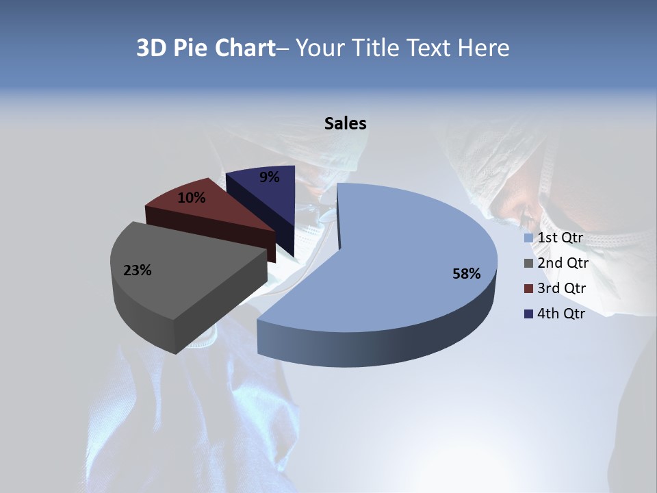 Stethoscope Job Sickness PowerPoint Template