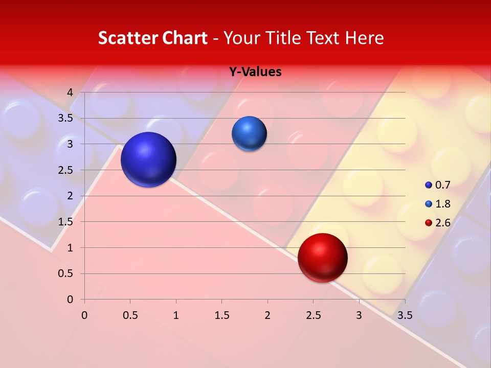 Color White Cube PowerPoint Template