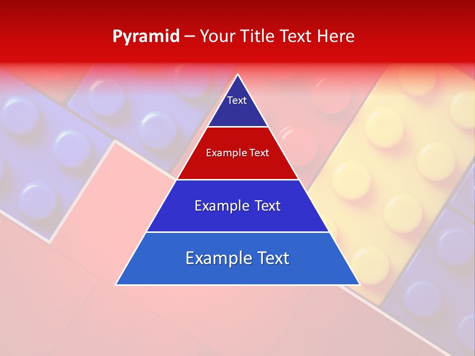 Color White Cube PowerPoint Template