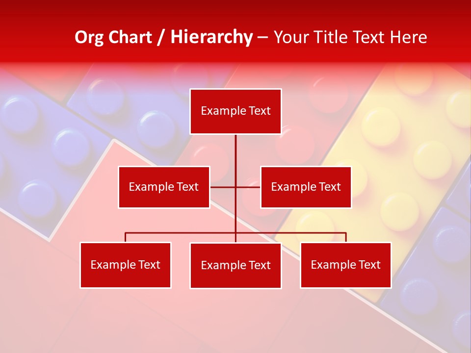 Color White Cube PowerPoint Template