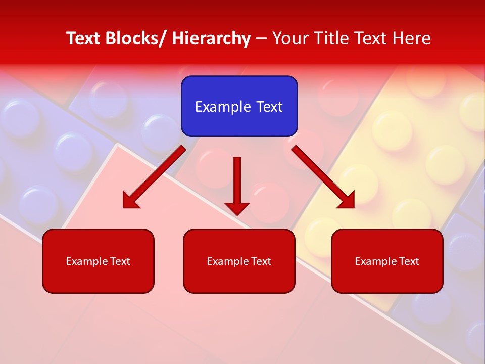 Color White Cube PowerPoint Template