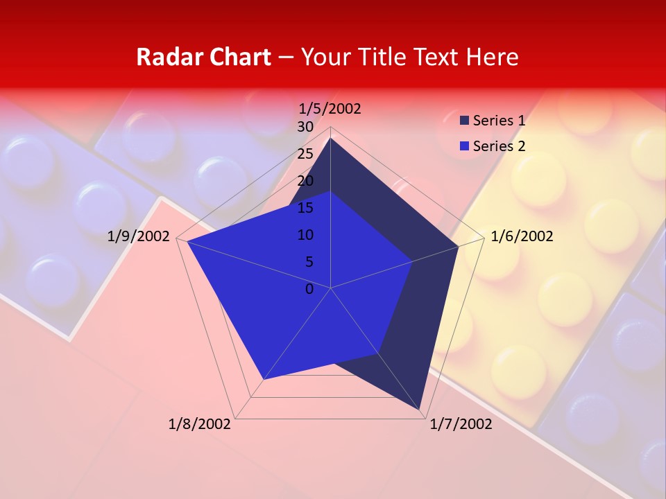 Color White Cube PowerPoint Template