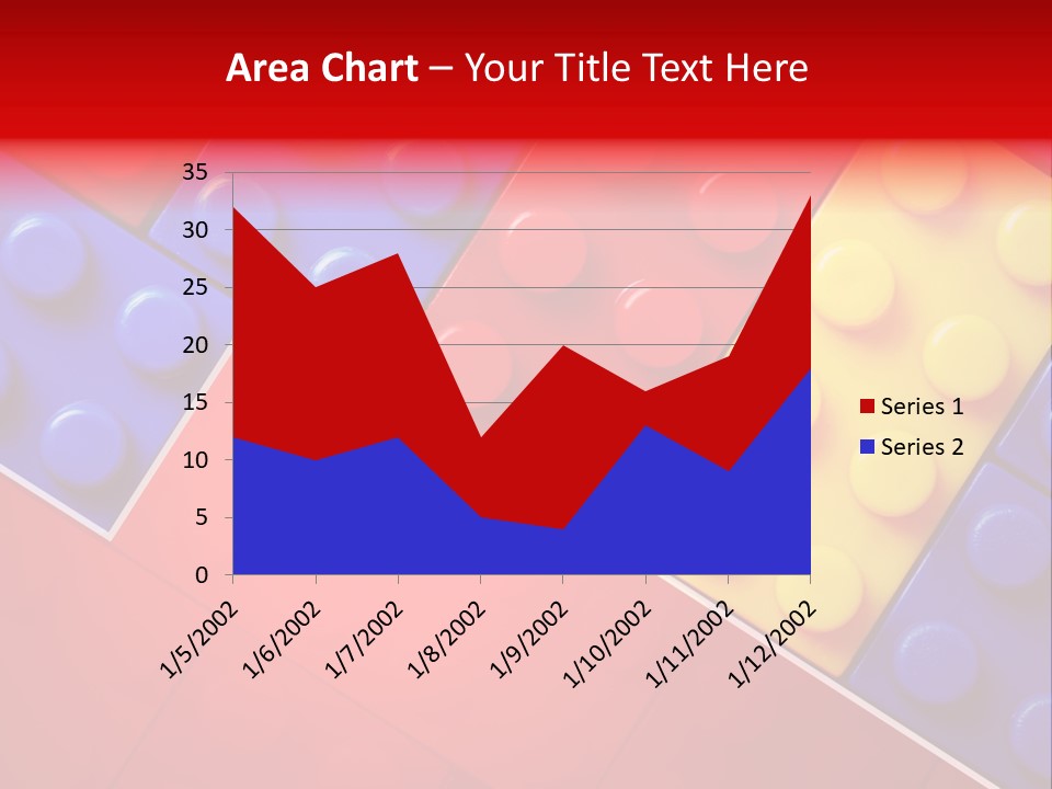 Color White Cube PowerPoint Template