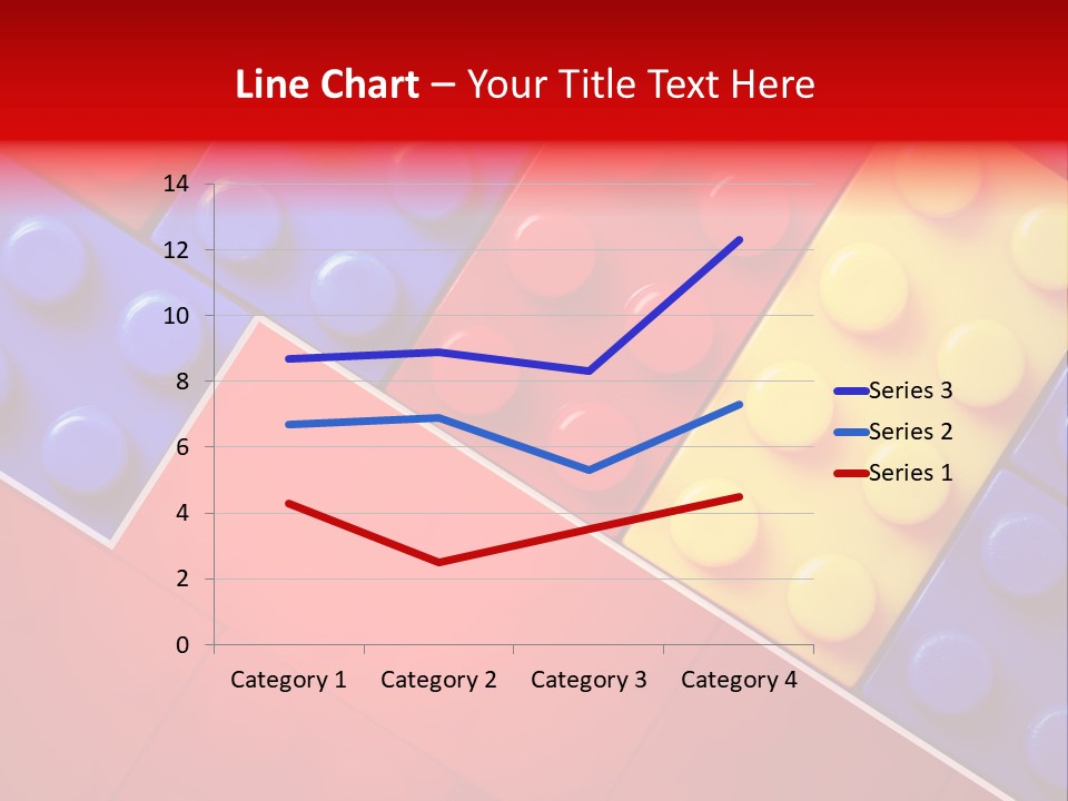 Color White Cube PowerPoint Template
