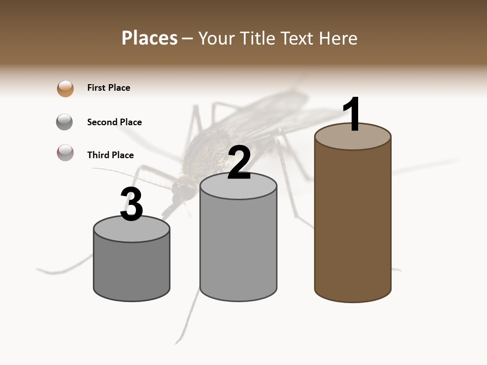 Parasitic Isolation White Background PowerPoint Template