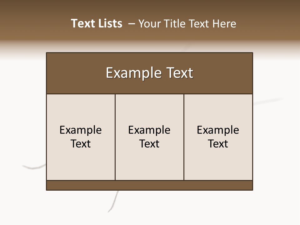 Parasitic Isolation White Background PowerPoint Template