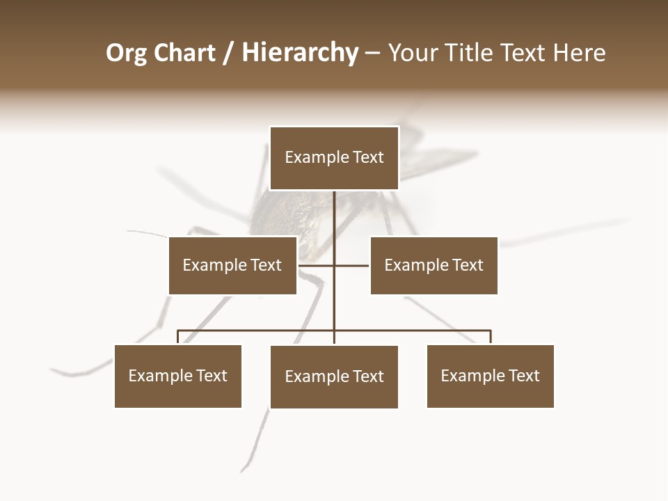Parasitic Isolation White Background PowerPoint Template