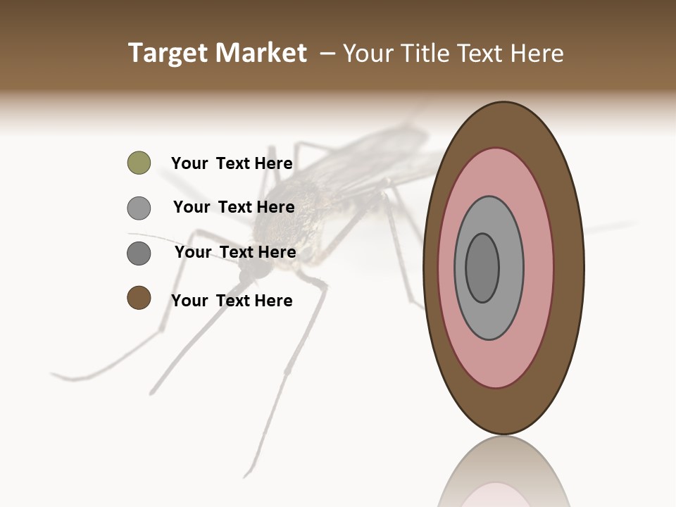 Parasitic Isolation White Background PowerPoint Template