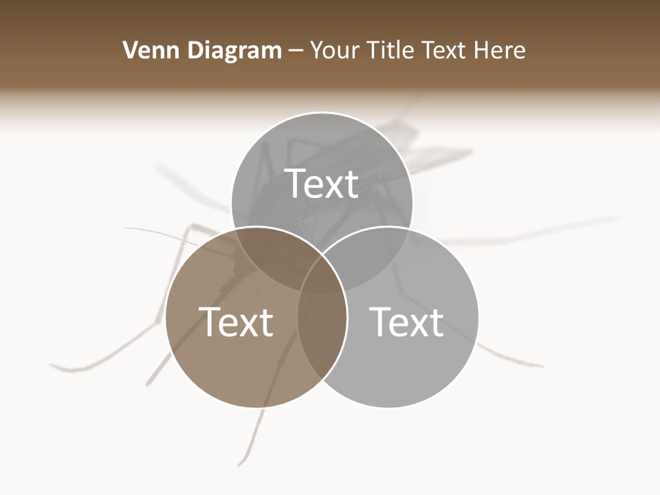 Parasitic Isolation White Background PowerPoint Template