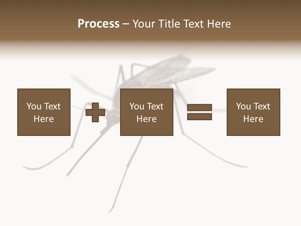 Parasitic Isolation White Background PowerPoint Template