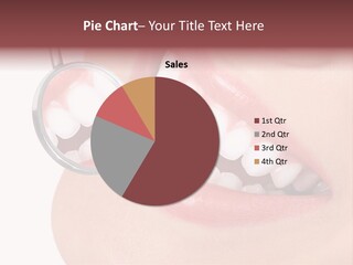 Reflection Clinic Teeth PowerPoint Template