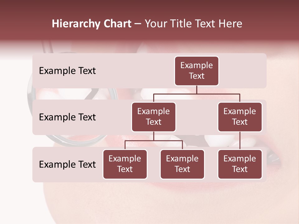 Reflection Clinic Teeth PowerPoint Template