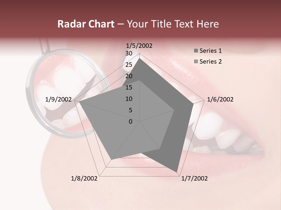 Reflection Clinic Teeth PowerPoint Template