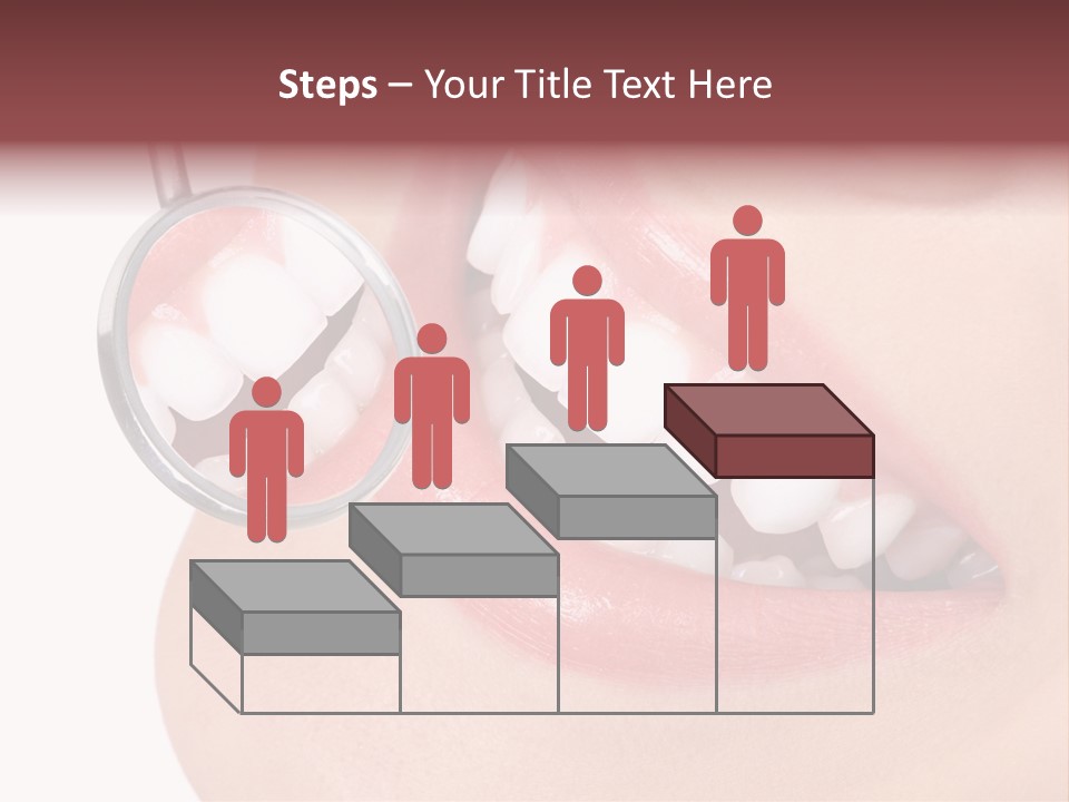 Reflection Clinic Teeth PowerPoint Template