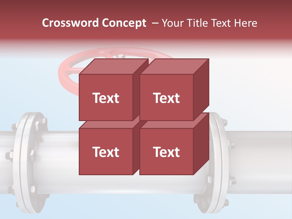 Business Screw Steel PowerPoint Template