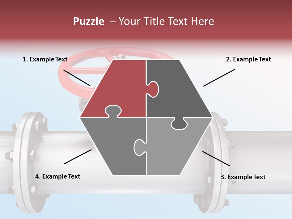 Business Screw Steel PowerPoint Template