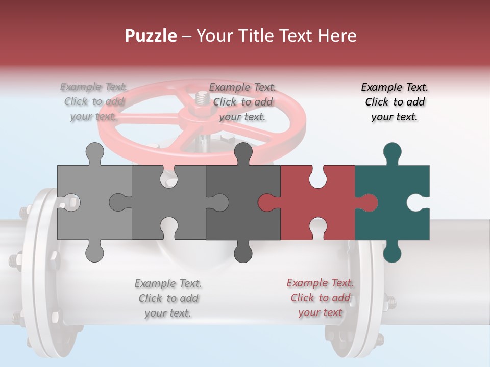 Business Screw Steel PowerPoint Template