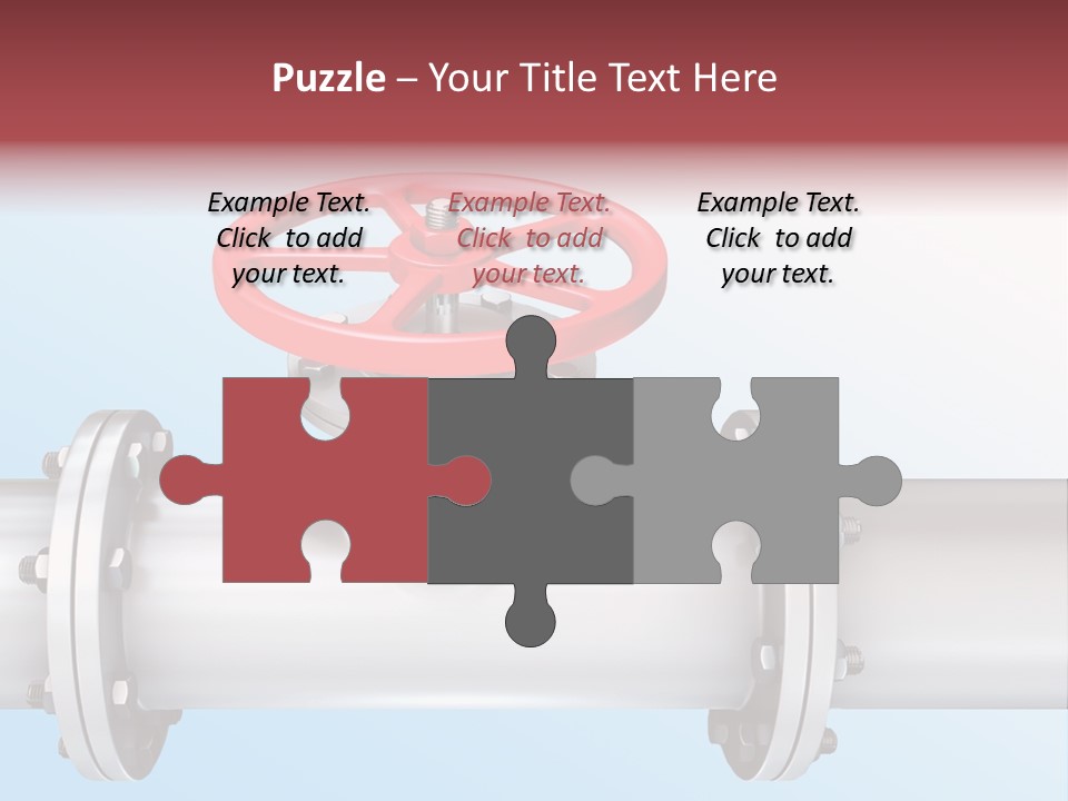 Business Screw Steel PowerPoint Template