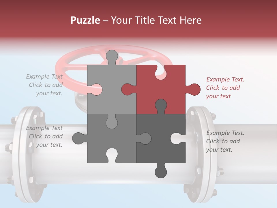 Business Screw Steel PowerPoint Template