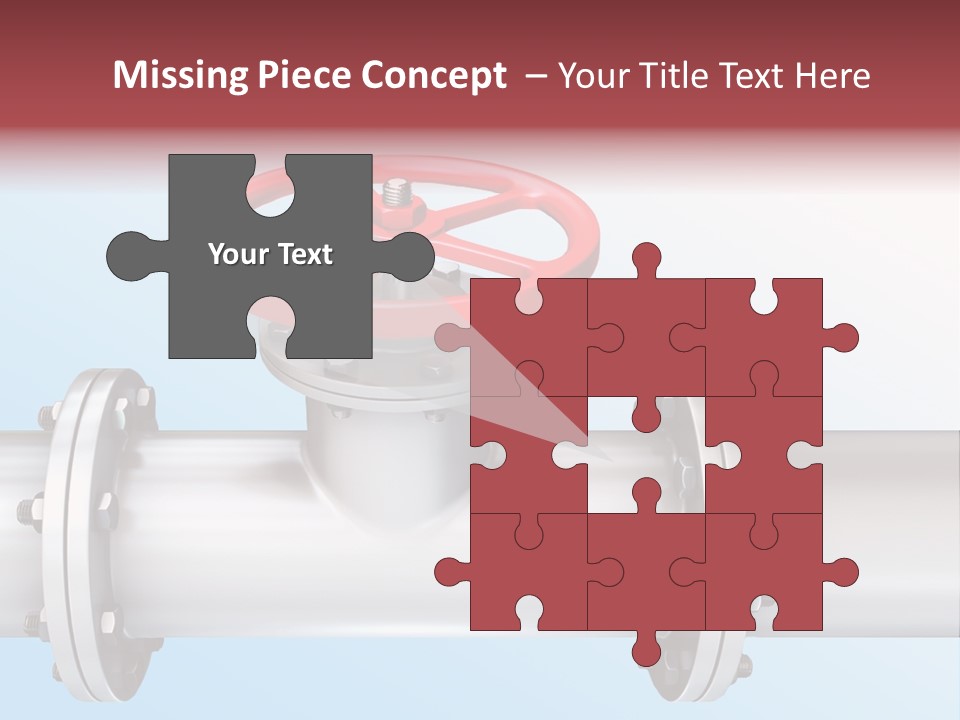 Business Screw Steel PowerPoint Template