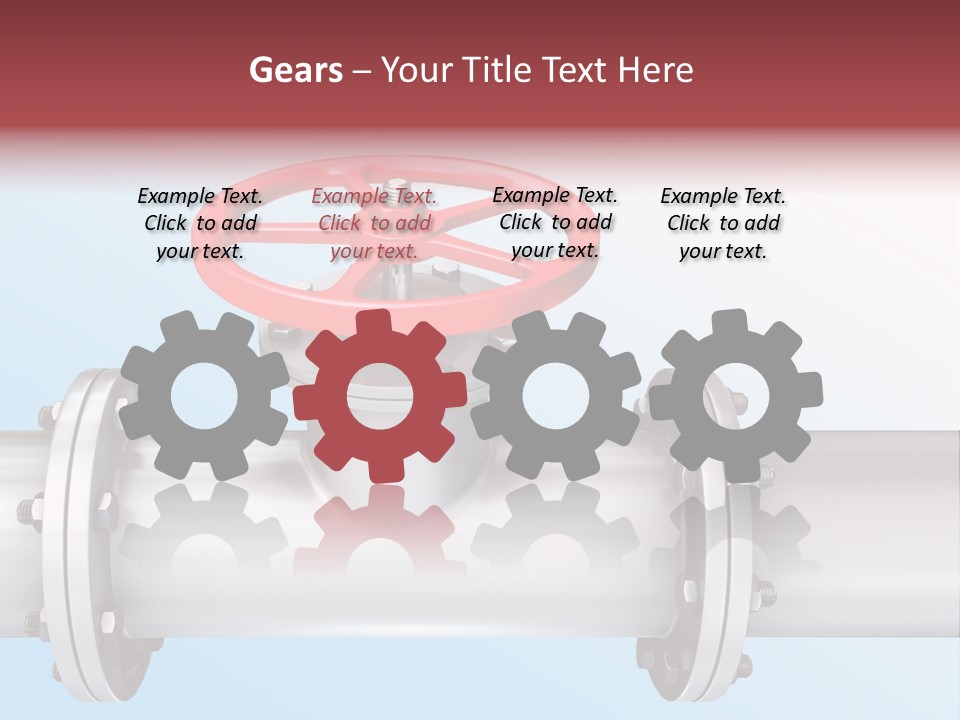 Business Screw Steel PowerPoint Template