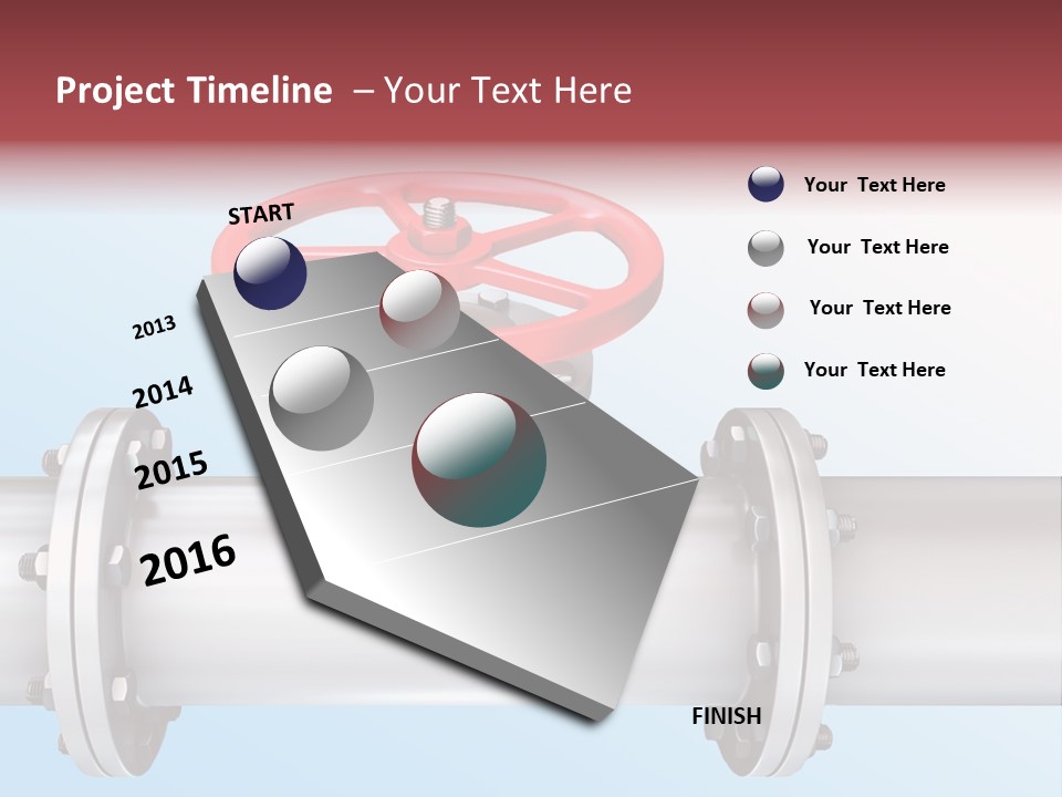 Business Screw Steel PowerPoint Template