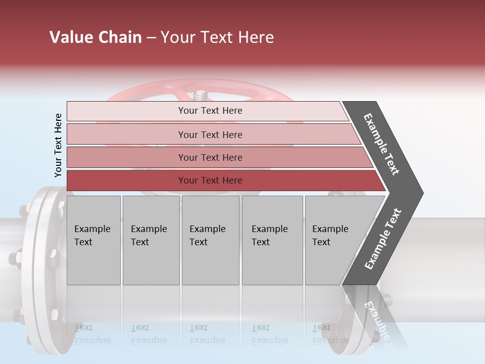 Business Screw Steel PowerPoint Template