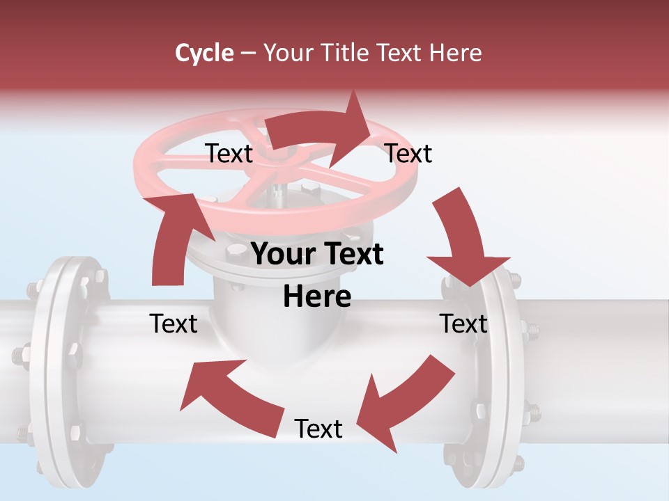 Business Screw Steel PowerPoint Template